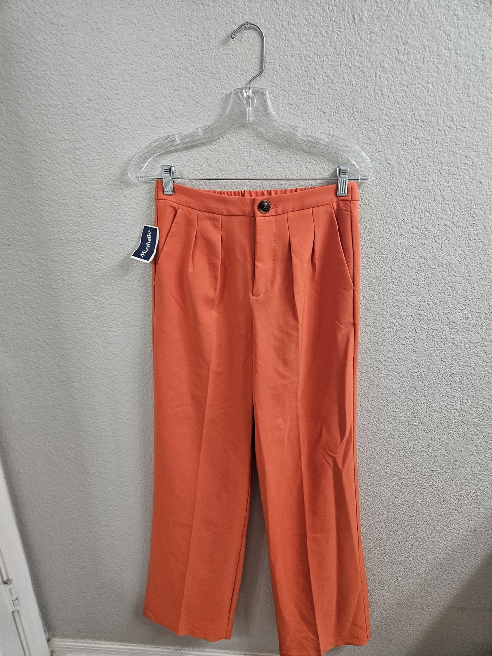 Love Tree Straight Leg Pants in Orange Size Medium NWT